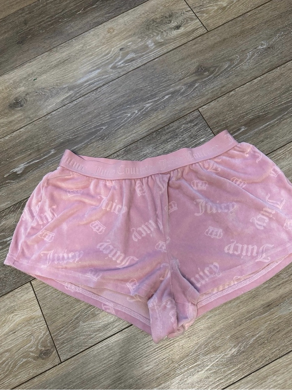 Juicy Couture Sleepwear Velour Pink Shorts